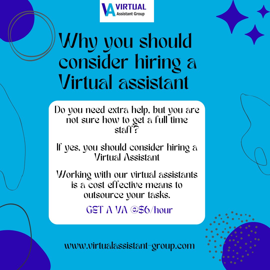 group_assistant's tweet photo. The Power of Collaboration: Leverage Outsourcing for Sustainable Growth.
 Book a VA at $6/hr : https://t.co/1IOaENaM9L
e-mail : nitin@virtualassistant-group
 Website :  https://t.co/9YyJ0bNEIA
 #virtual #assistant #virtualassistantgroup #virtualassistant #remoteteams https://t.co/oyD8lgdv1j