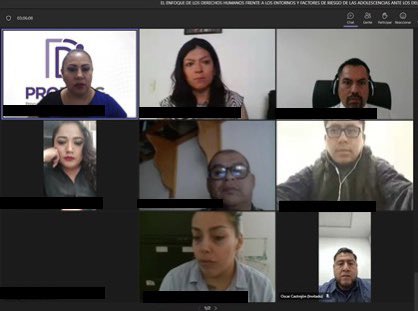 PRODHEG's tweet photo. En #GTO reconocemos la importancia de sensibilizar sobre los derechos de las adolescencias.
#PRODHEGCapacita impartió la conferencia ‘Enfoque de los #DerechosHumanos frente a los entornos y factores de riesgo de las adolescencias ante los delitos’ a la @AIC_Guanajuato. https://t.co/4Ps76m81aN