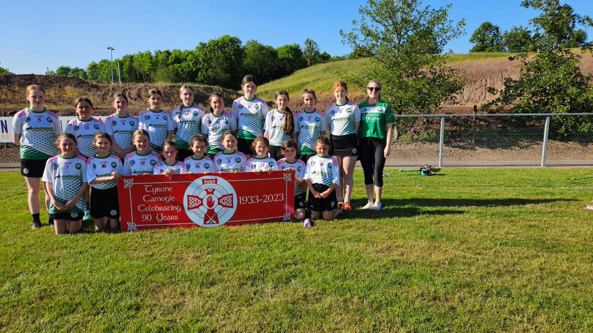 Half time Pat Darcy Plate final
<a href="/TattyreaghGaa/">Tattyreagh GAA</a> 1-1 Fr Shields  0-2
#90yearsoftheweeball #thecraics90