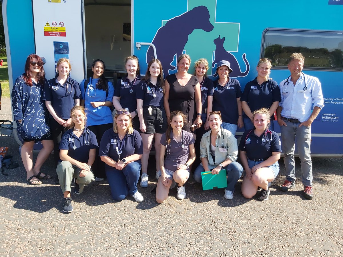 Kerry Williams (@kerrywvet) on Twitter photo Not sure I've ever been as proud of our <a href="/vetsincommunity/">Vets in the Community</a> students as I was today. Incredible teamwork, professionalism and positivity during a long and hot afternoon. They made clients feel so welcome and demonstrated excellent communication and clinical skills <a href="/NottinghamVets/">University of Nottingham Vet School</a> Not sure I've ever been as proud of our <a href="/vetsincommunity/">Vets in the Community</a> students as I was today. Incredible teamwork, professionalism and positivity during a long and hot afternoon. They made clients feel so welcome and demonstrated excellent communication and clinical skills <a href="/NottinghamVets/">University of Nottingham Vet School</a>