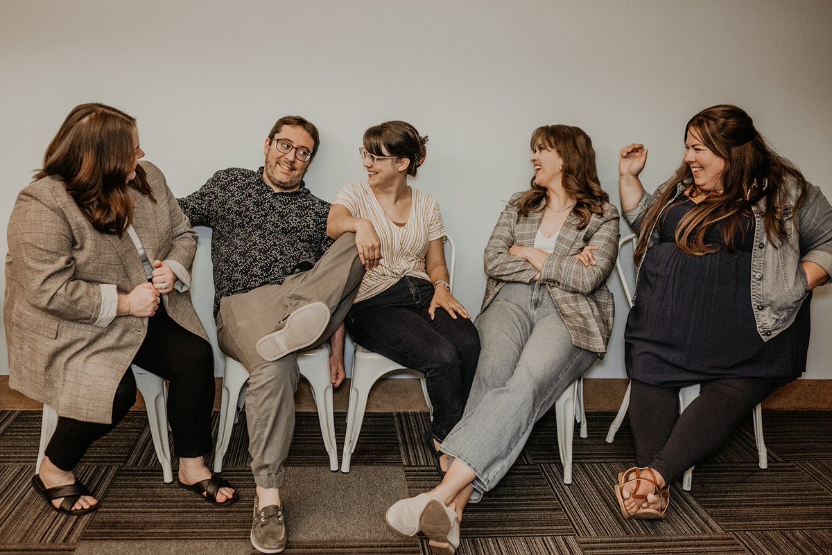 Our team photos are back and Britny at Golden Cardinal Media
 captured our team vibe to a T! 
Anyone who’s worked with us knows that this. is. us. 🤣