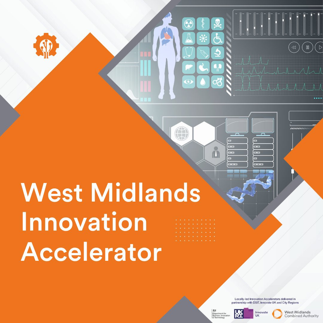 We're excited to announce the launch of the West Midlands Innovation Accelerator! Join us on 12th July to meet the portfolio of projects available to support your business growth 🚀

#WMIA #WestMidlandsInnovation #WMPlanforGrowth

Register here➡️ innovationwm.co.uk/events/innovat…