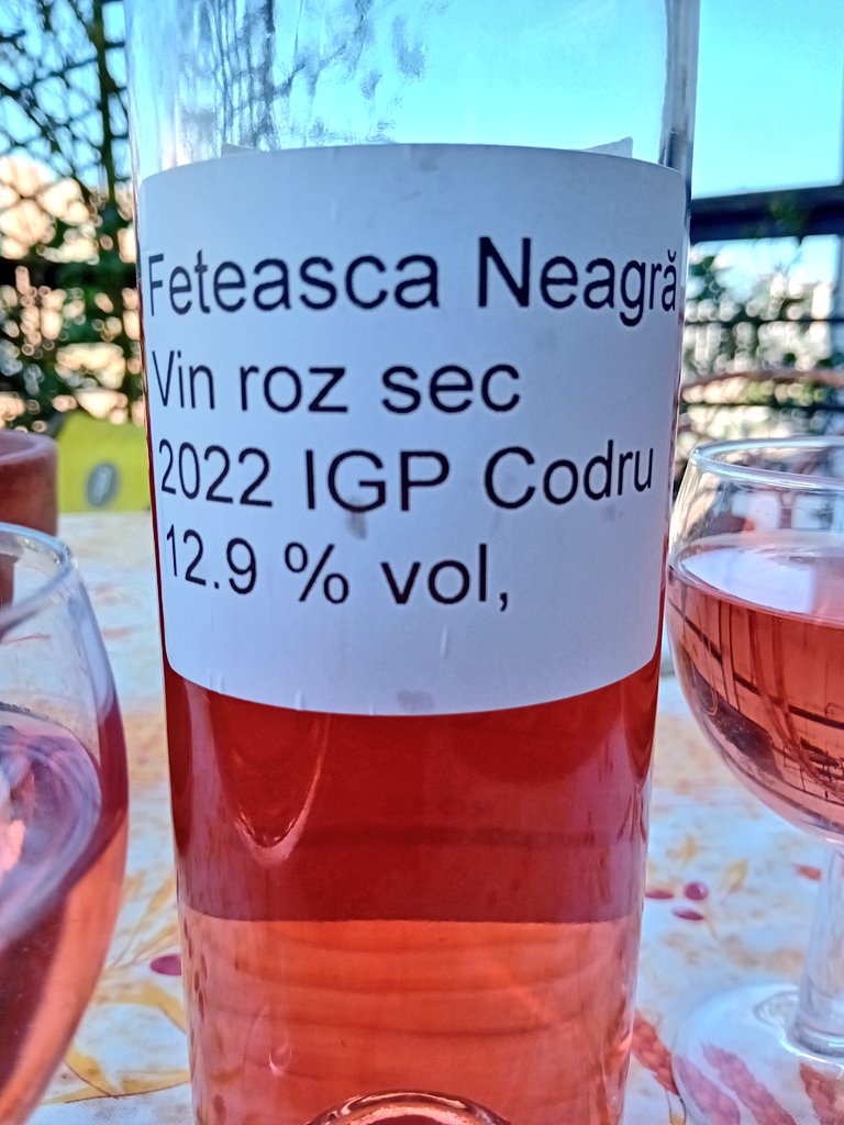 Drinking this tonight from Moldova. Unusual wine from a new vineyard where young, local variety of red wine grapes are being used (for another year or 2) to make a rose, not unlike a Tavel. It's superb 
@EPCMoldova