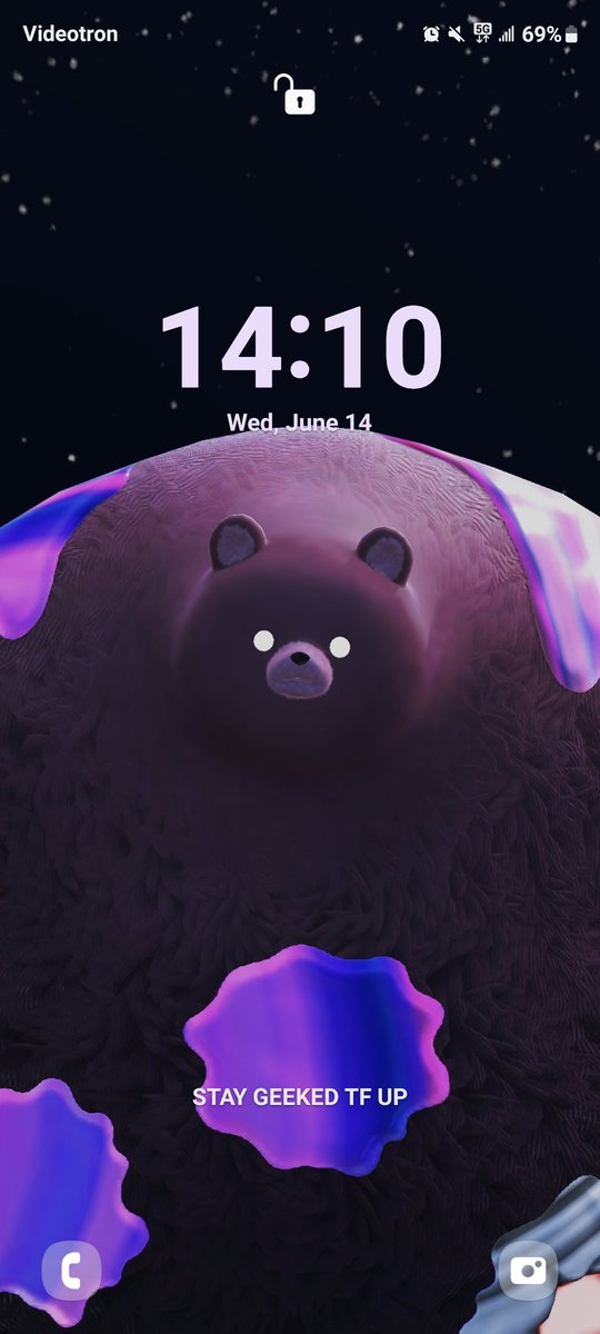 AlwayzGeekedup's tweet image. Space bear