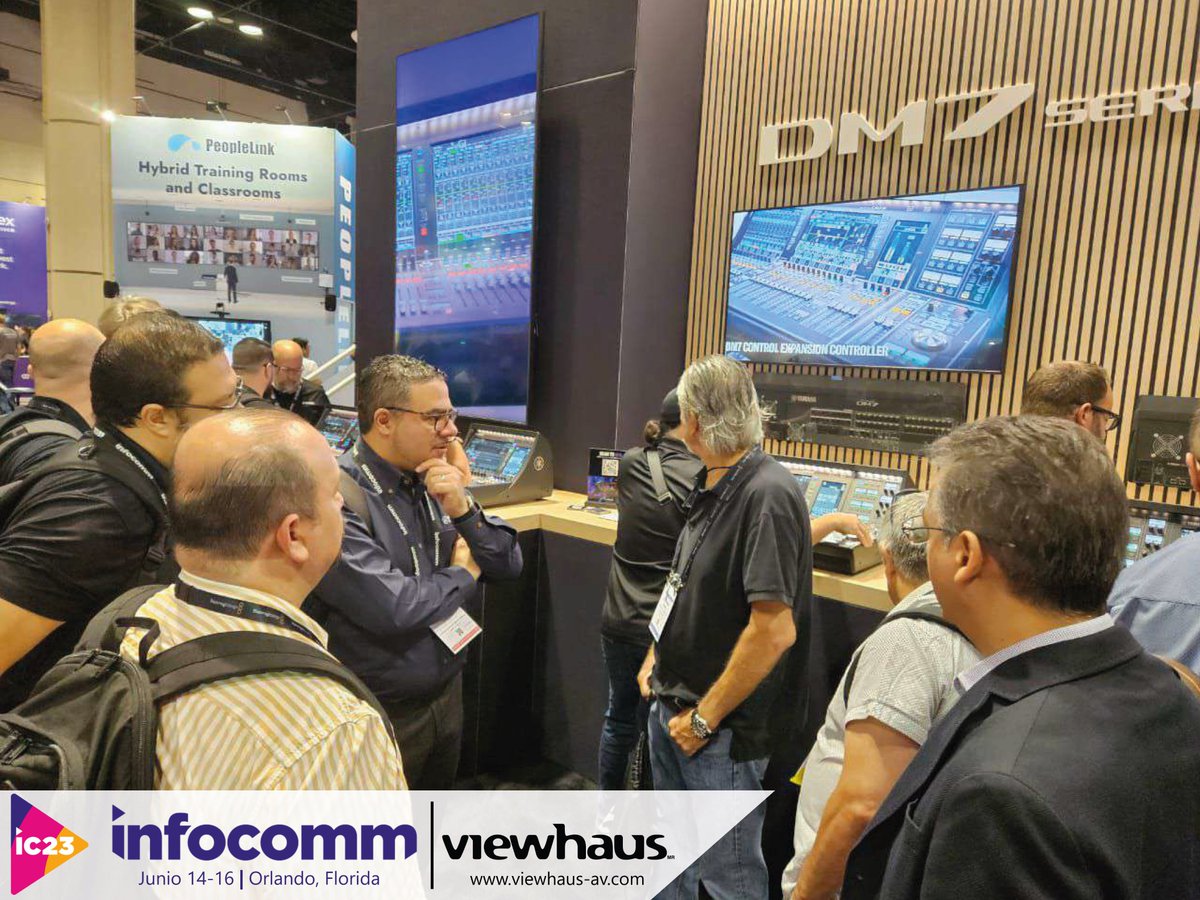 <a href="/InfoComm/">InfoComm</a> la feria de tecnología #audiovisual más importante del mundo.

¡Ya estamos en #Infocomm23, desde la ciudad de Orlando, Florida!

#Infocomm #Tecnologia #Evento #Orlando #technology #Viewhaus #Infocomm2023 #AV