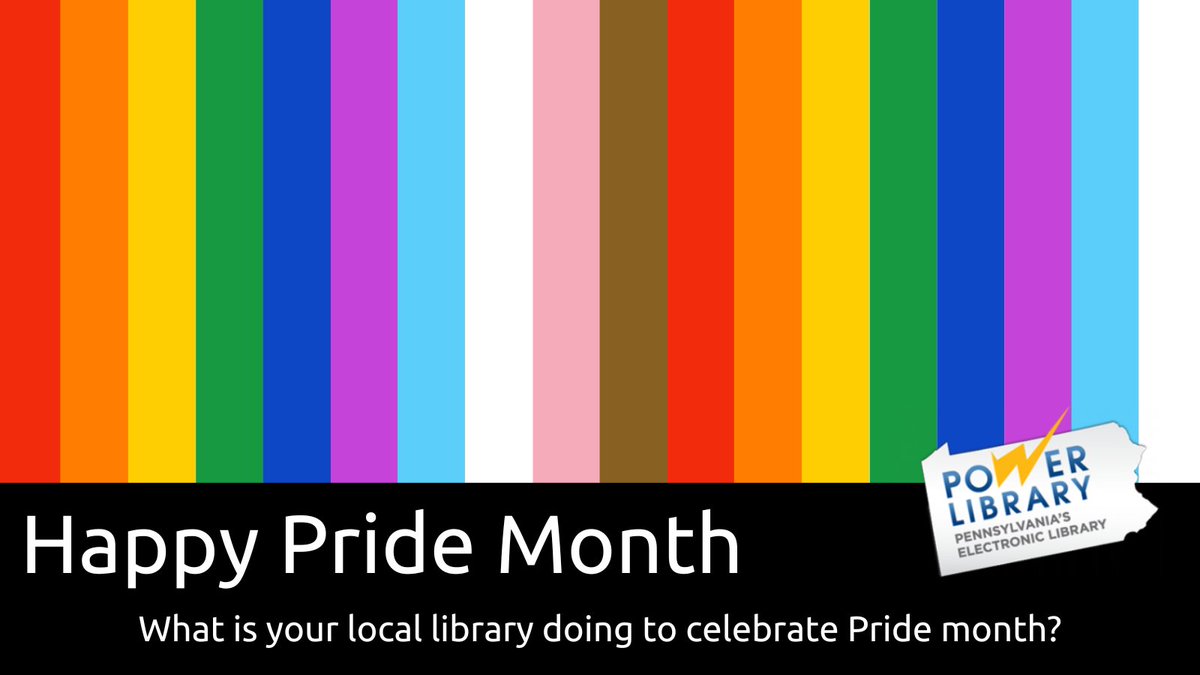 PowerLibrary's tweet photo. Head into your local library this month to see what they are doing for Pride Month!
#Pride2023 #LibraryLove #POWERLibrary https://t.co/3dWdbapwGf