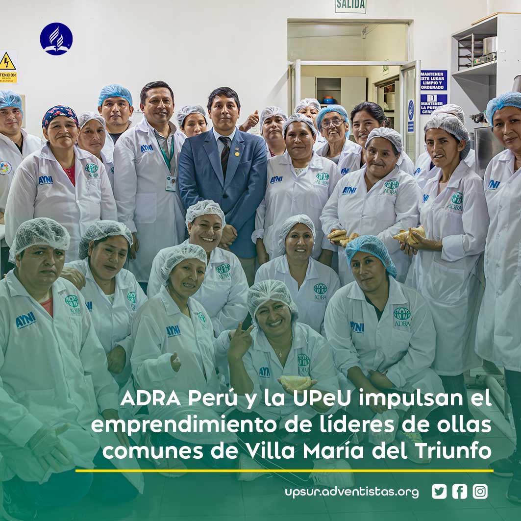 🔴 NOTICIA | ADRA Perú y la UPeU impulsan el emprendimiento de líderes de ollas comunes de Villa María del Triunfo 

Lea la nota completa en el siguiente enlace 
👇🏼
noticias.adventistas.org/es/adra-peru-y…

🛜 upsur.adventistas.org

#adraperu #upsnoticias