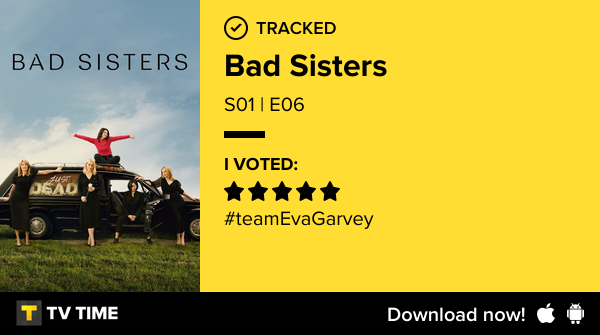 I've just watched episode S01 | E06 of Bad Sisters! #badsisters
6 months 13 days 7 hours 9.80  tvtime.com/r/2QV6u #tvtime