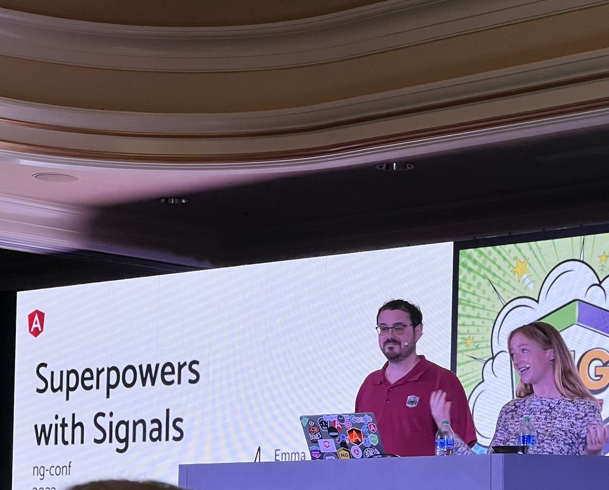 KateSky8's tweet image. #ngconf2023 is all about signals! With @twerske and @alexrickabaugh