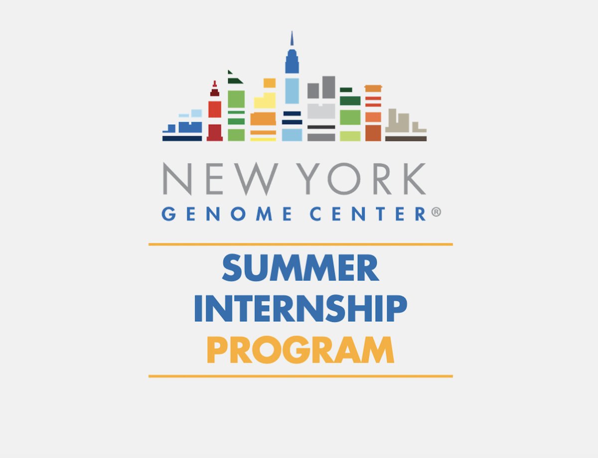 Welcome Summer Interns! This year, the @nygenome is hosting 28 summer interns - our largest intern cohort yet! This group is the next and brightest in STEM, and we can't wait to see what they accomplish this summer. Learn more about the group here: bit.ly/3NhzfF9