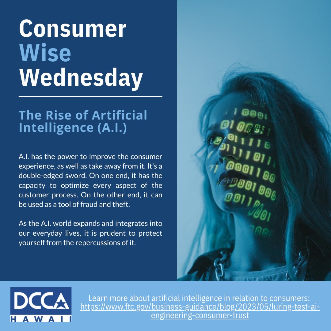 Learn more about how AI can affect you — ftc.gov/business-guida…