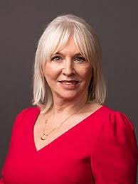 This is Nadine Dorries, part-time MP and Johnson super fan. Hundreds of thousands of words have been written about her not getting a peerage and hardly any of those words question if she deserves one in the first place. 🤷‍♂️