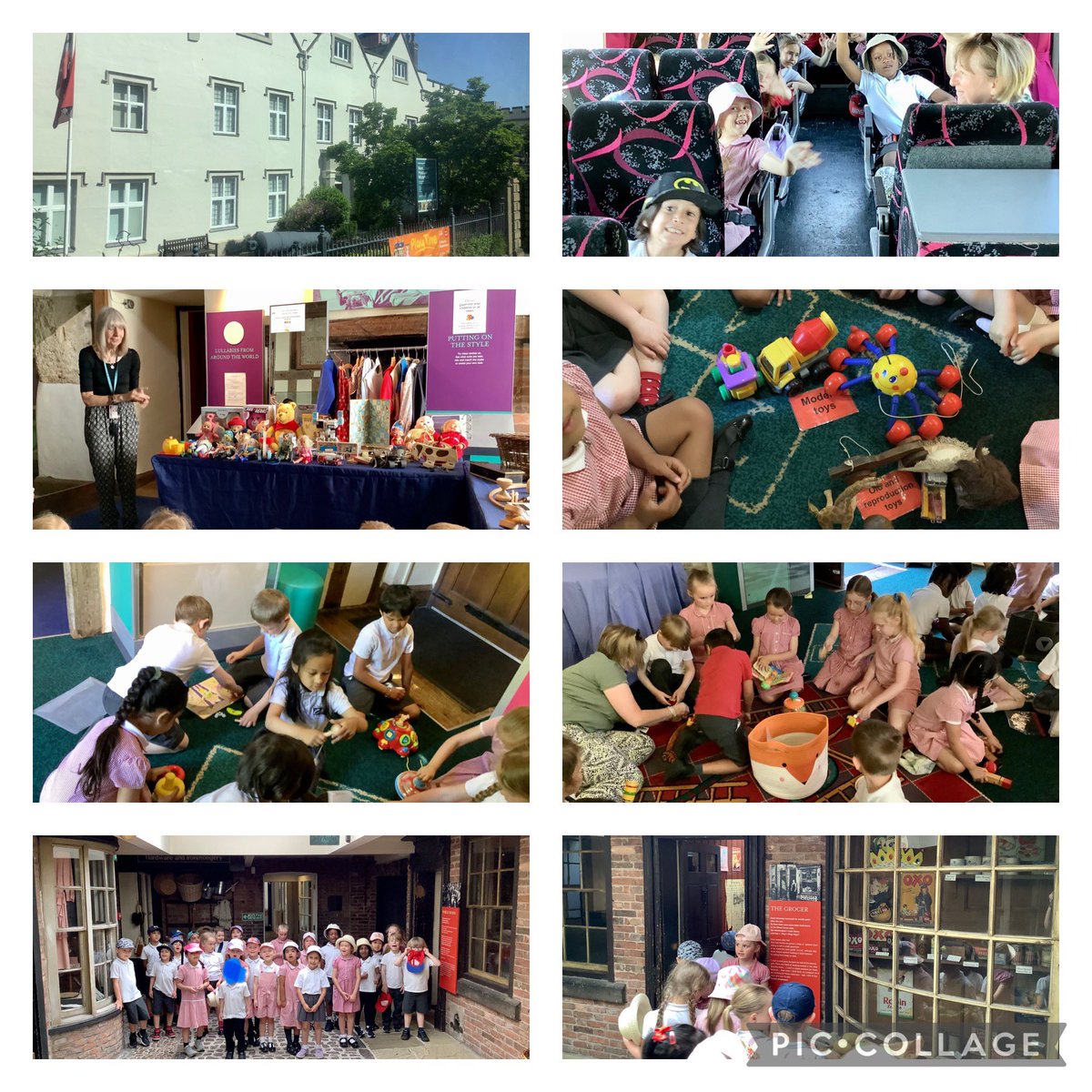 Year One had a fantastic school trip today. We learnt about old toys and life in the past @newarkehouses