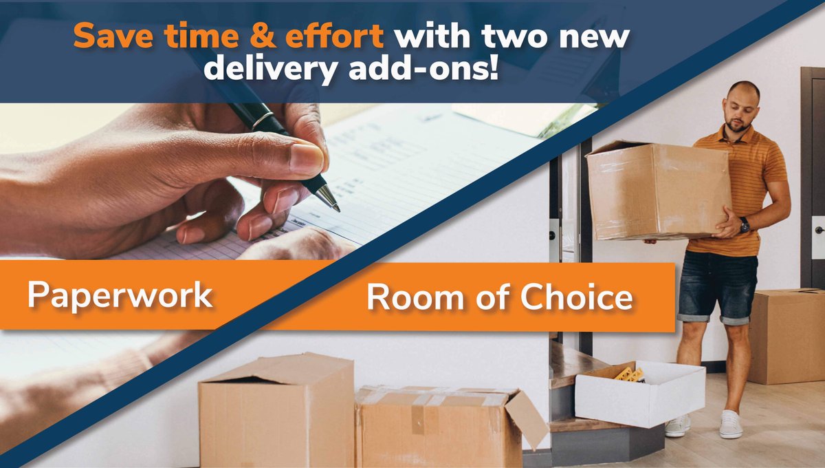 DispatchItInc's tweet photo. Extra Handling has expanded! Request delivery to a specific room or obtain signatures & track paperwork. Experience the time-saving benefits today. Learn more: https://t.co/R9SqArA1QO
#InsideDelivery #SignatureTracking #RoomofChoice https://t.co/FRQ5LtVsZR
