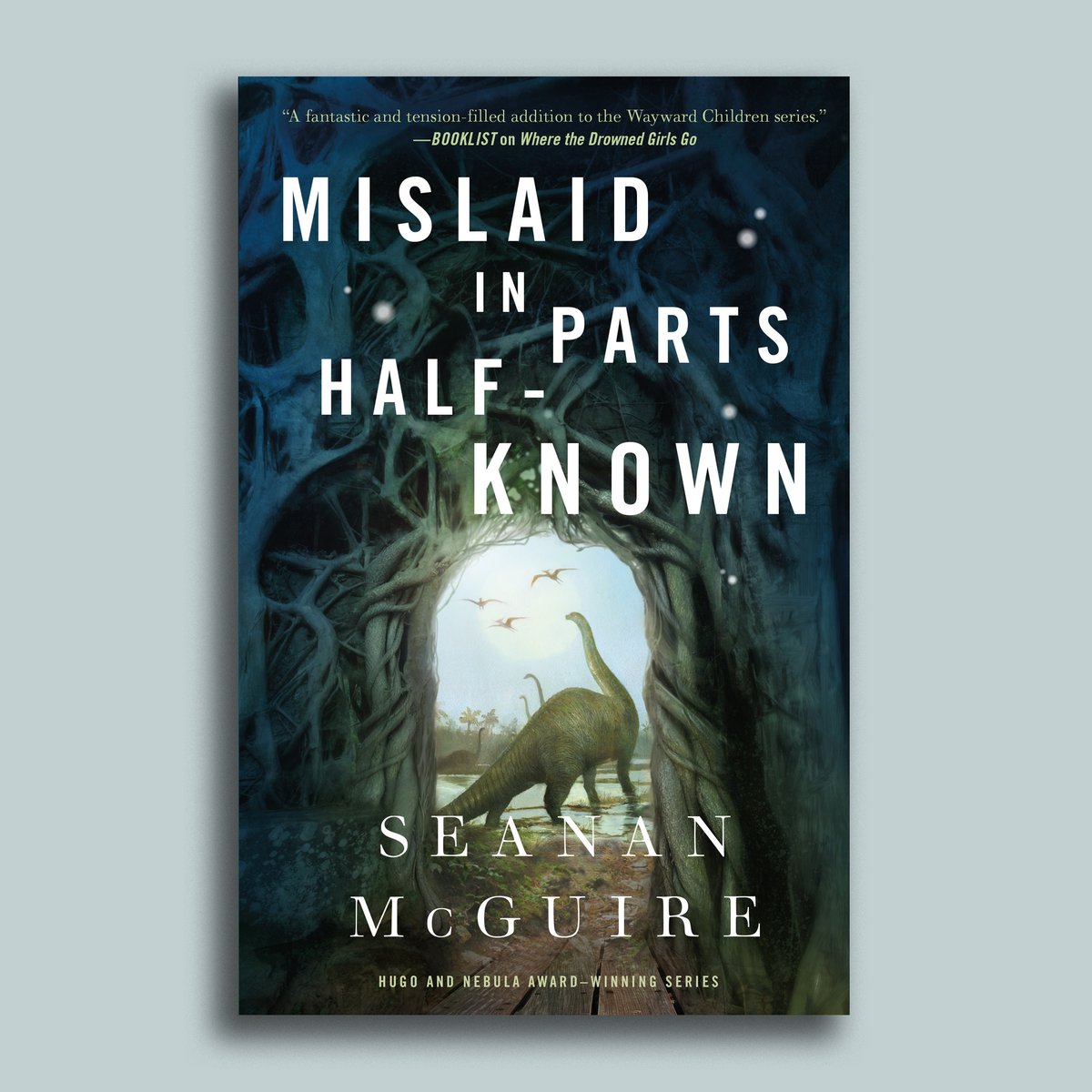 COVER REVEAL for Mislaid in Parts Half-Known by <a href="/seananmcguire/">Seanan McGuire</a>! 

Portals and danger, and a girl who can find both in the latest book in the Hugo and Nebula Award-Winning Wayward Children series.

Art by Robert Hunt