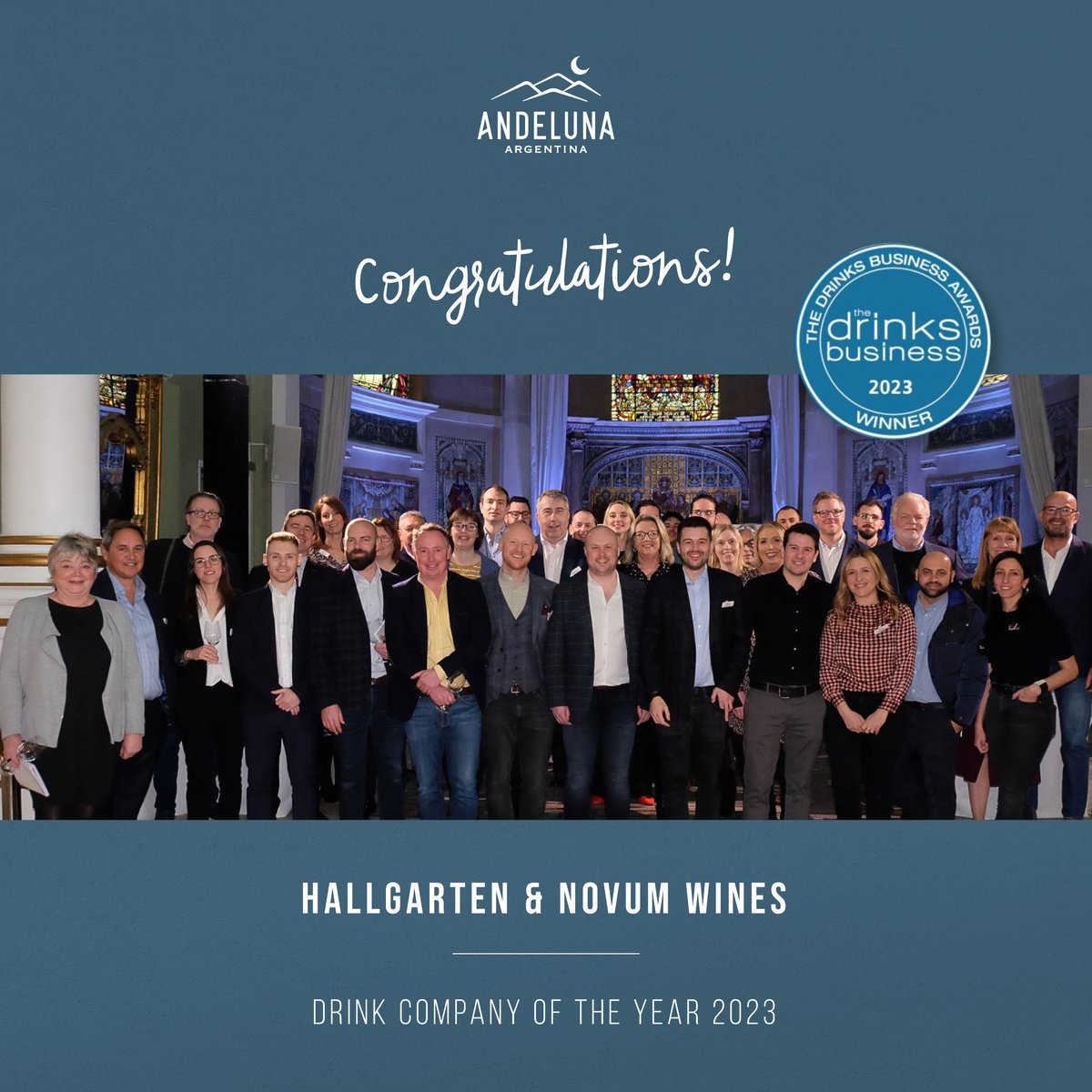 Congratulations to the entire team at <a href="/hnwines/">Hallgarten & Novum Wines</a> for being chosen as Drink Company of the year by The Drinks Business 2023.

We are proud to be part of this great team!
Cheers!
