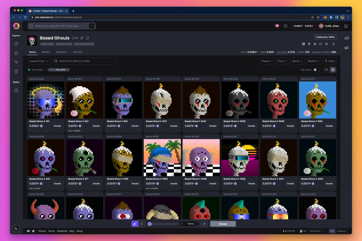 OpenSea Pro tweet media