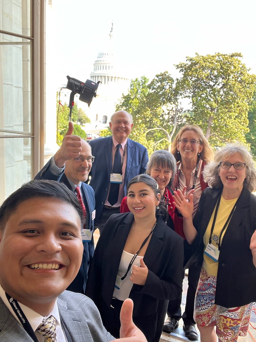 It's true! We were having fun lobbying on Capital Hill yesterday. It's energizing to work together with so many people focused on climate solutions #CCL2023 #GrassrootsClimate