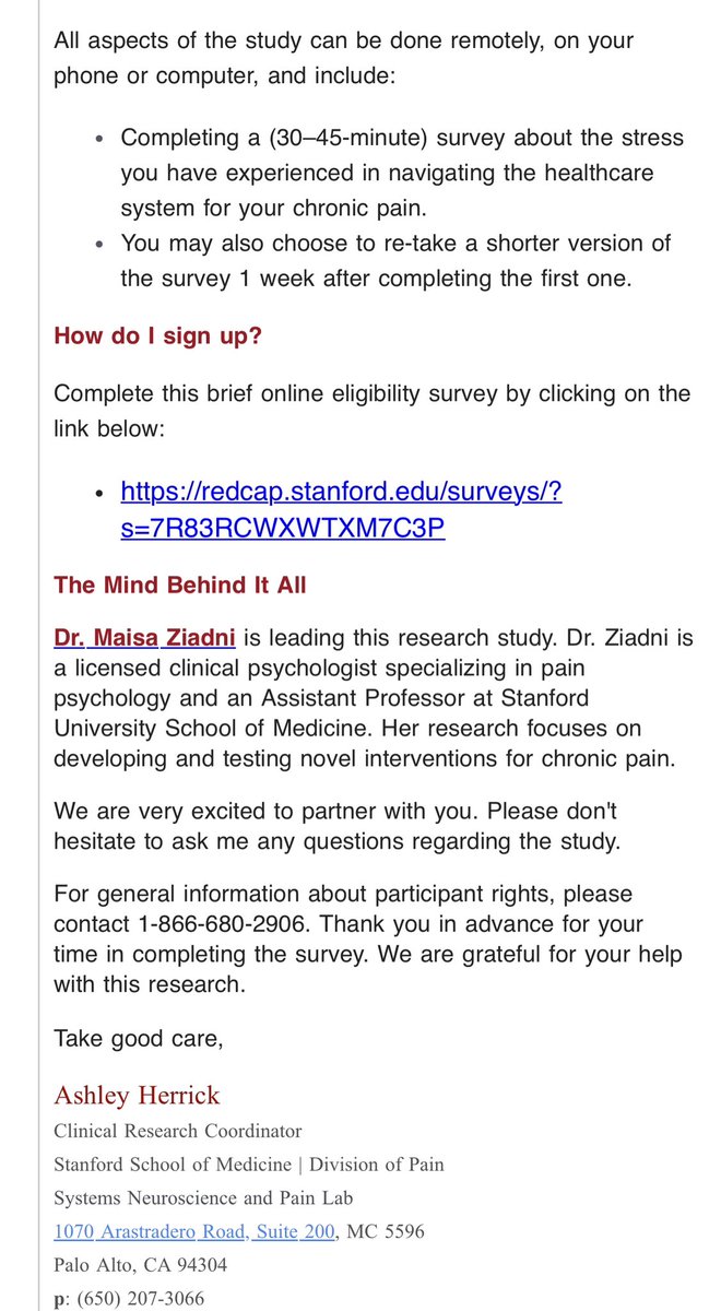 #NEISvoid #TMJAwareness #TMJ #TMD #Fibromyalgia #EhlersDanlosSyndrome  #ChronicPain #JawPain #FacialPain #TMJSurgery 
Please consider doing this survey. Thanks!🐈 
redcap.stanford.edu/surveys/?s=7R8…