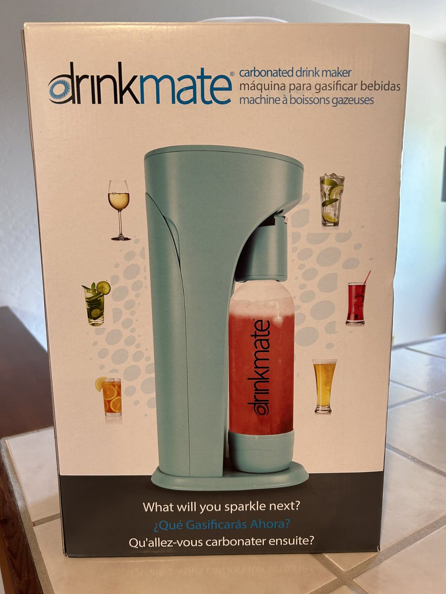 jmrzwatts's tweet photo. Too much fun at my @DrinkmateUSA and @Tryazon party! Carbonate any drink! Itโs earned a spot on my counter!
#tryazon #drinkmate #sodamaker #carbonation #bestbeveragecarbonator #bestsodacarbonator #reduceplasticbottlewaste #healthycarbonation #carbonateanybeverage and #tryazon https://t.co/m5pi4ZFSwy