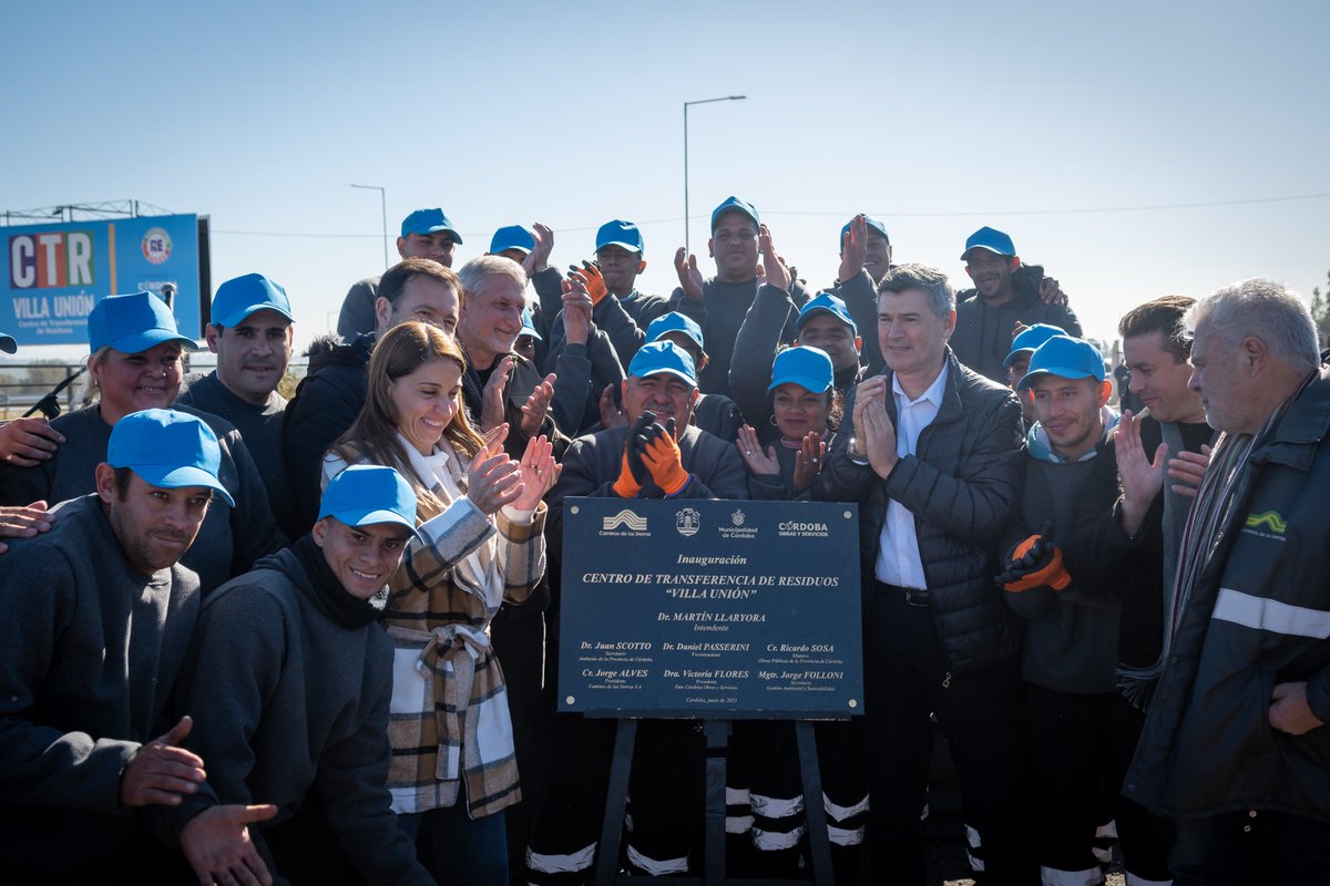 ♻️ ¡#CórdobaCapital ya tiene su segundo Centro de Transferencia de Residuos! Más soluciones sustentables y empleo para los cordobeses.

El viceintendente <a href="/PasseriniOk/">Daniel Passerini</a> inauguró este espacio ubicado en barrio Villa Unión (n9.cl/en470), que durante años fue un basural.