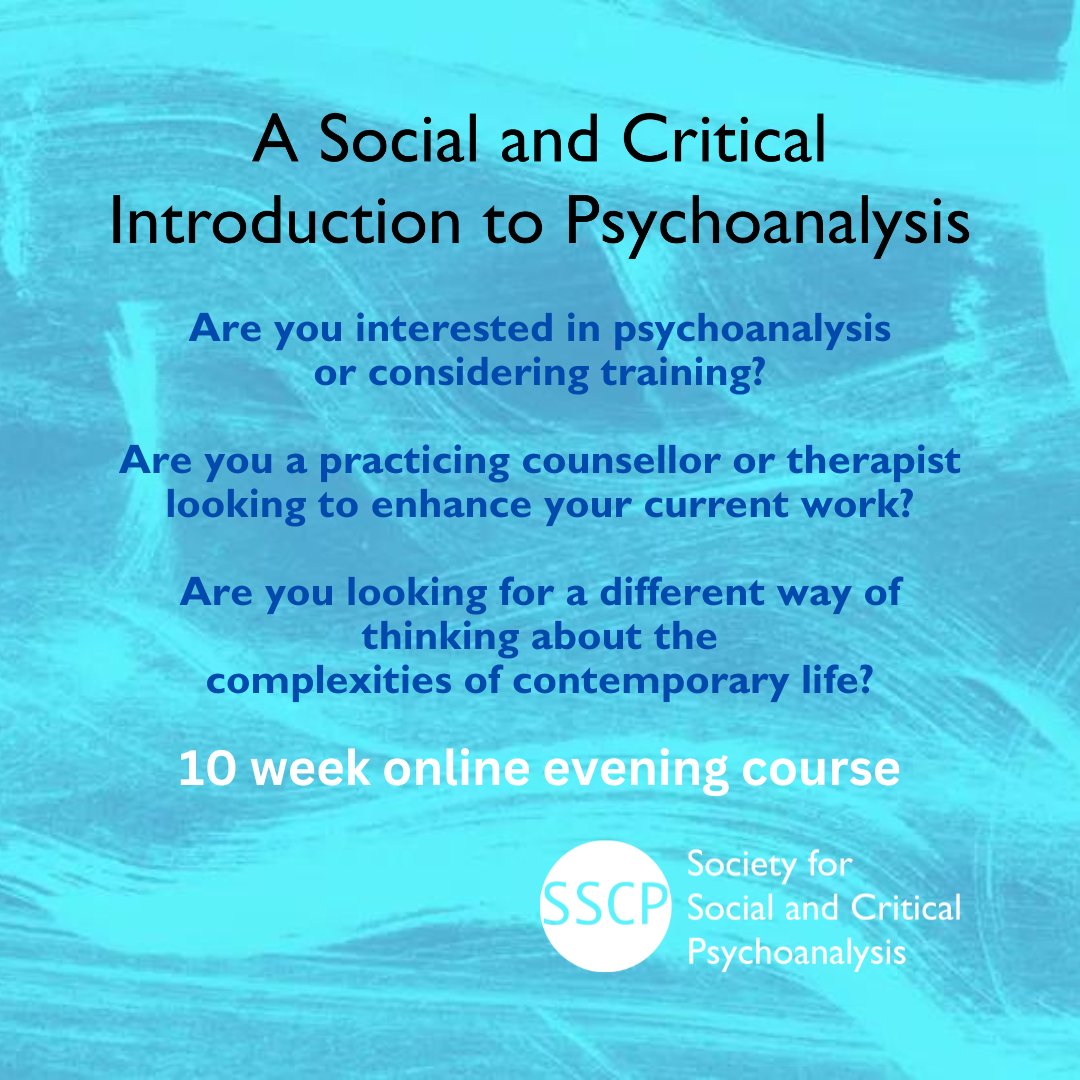 Society for Social and Critical Psychoanalysis (@SocietyforSoc10 ...