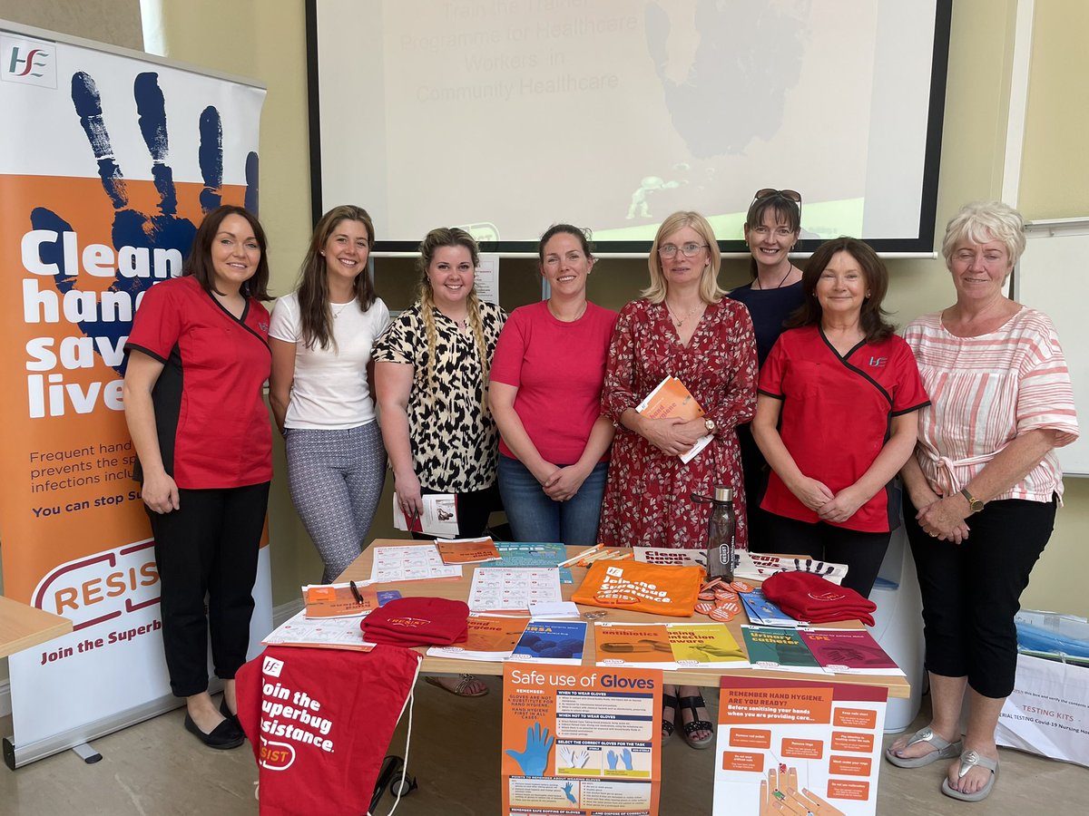 What a great day facilitating the RESIST Hand Hygiene Train the Trainer programme in conjunction with @CNMEGalway  #backtobasics #patientsafety @LorraineKHogan @GrainneMchale @McgrathRamona @FidGall @CarolinCostello @sharkmaj