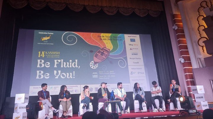 QKnitFoundation's tweet photo. Glimpses from Day 5 of @KashishMIQFF 

#theqknit #queer #lgbtqia #lgbtq #lgbt #filmfestival #kashish #miqff #films #awards #winners #night #tuesday https://t.co/6becuw2ig3