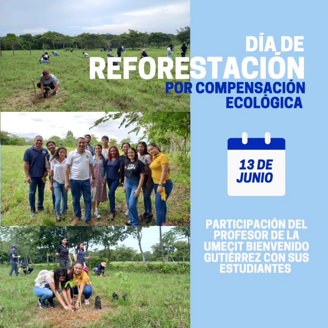 ContabilidadYAO's tweet photo. Reforestación participación del profesor Bienvenido Gutiérrez y sus estudiantes de la UMECIT. https://t.co/mMUU3dTbM4