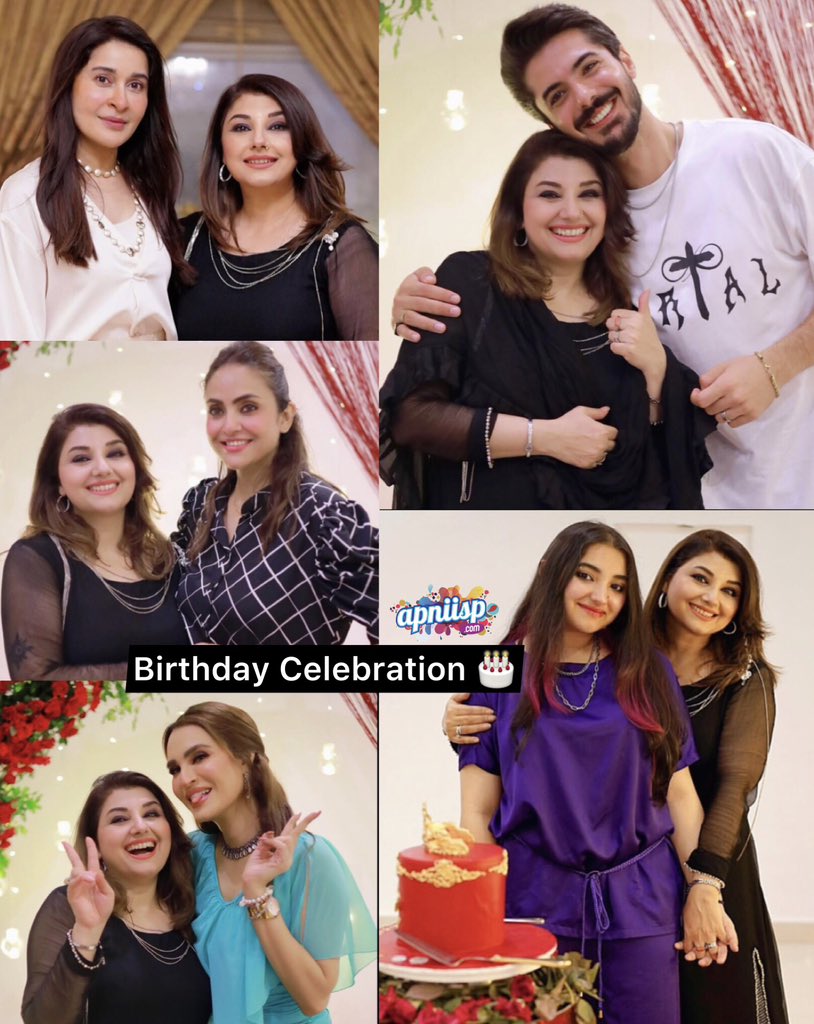 Some beautiful pictures from Javeria Saud's Birthday celebration 🎂

#JaveriaSaud #ShaistaLodhi #NadiaKhan #JunaidNiazi #NadiaHussain