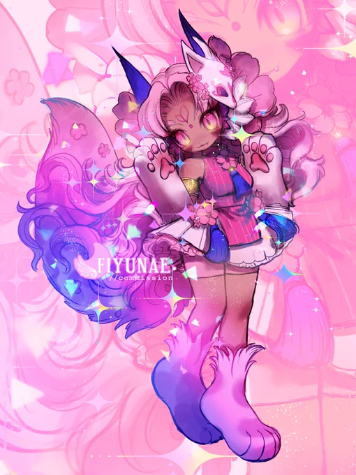 fiyunified pink moon commissions 