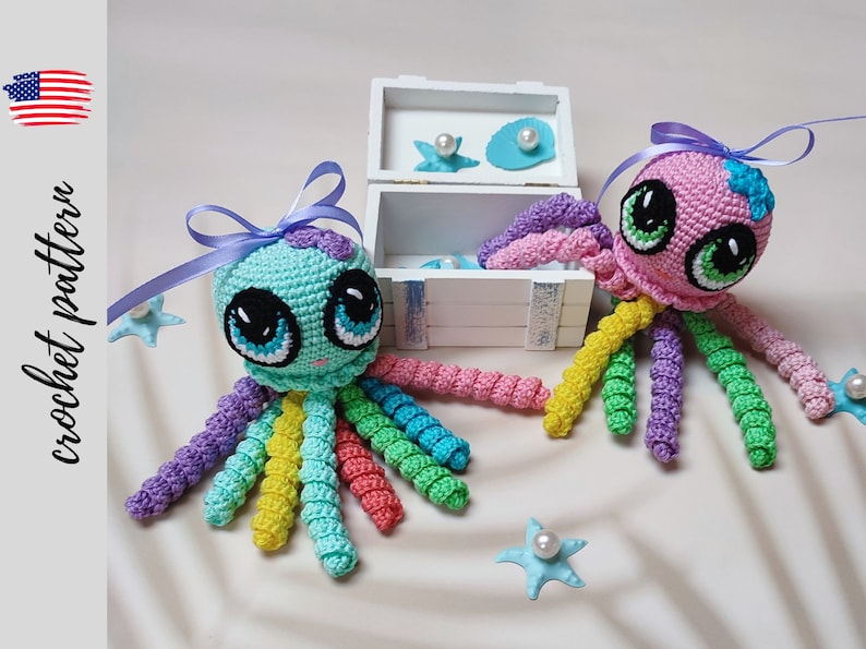 AdrisDesigns's tweet photo. Crochet your own lovely toy, a great project for newborns.
Pattern: https://t.co/lohSAqC6IG
#seatoys #octopus #babiestoy
#crochet #crochettoy #giftforbaby #crochetpattern #preemies https://t.co/9ez8ssFHKn