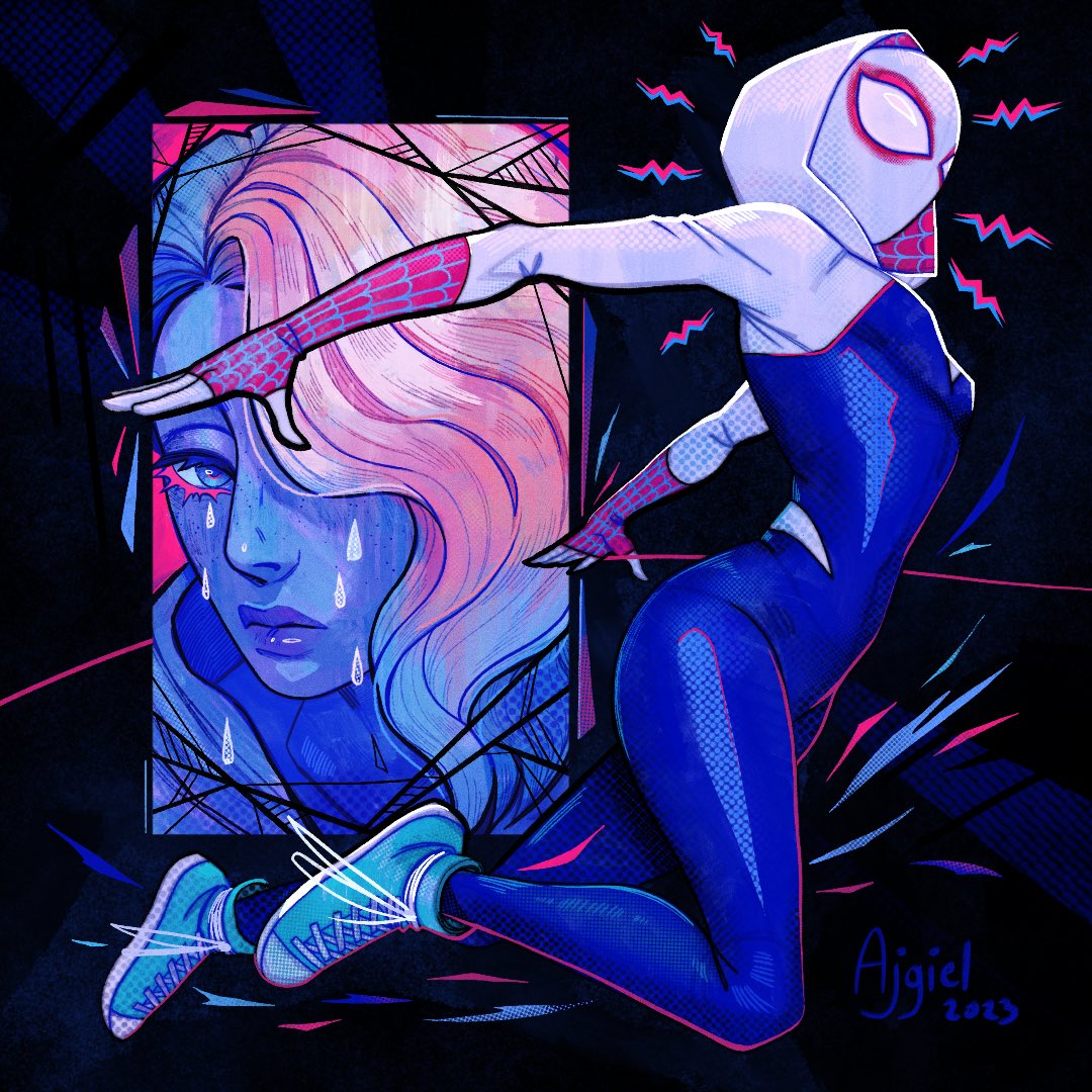 Trans Spider Gwen agenda
#AcrossTheSpiderVerse #GwenStacy