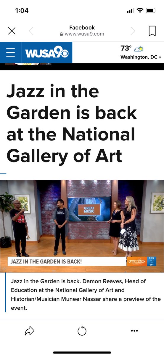ladybyby's tweet photo. Thank you Great Day Washington and The National Gallery of Art for having me on to promote the June 16, 2023 Jazz in the Garden concert. #WUSA9 #ngadc   https://t.co/pnmNOpPVNH https://t.co/emVECKcR0a &amp; https://t.co/GWLNEt54Lh https://t.co/cNHJyUkVSk