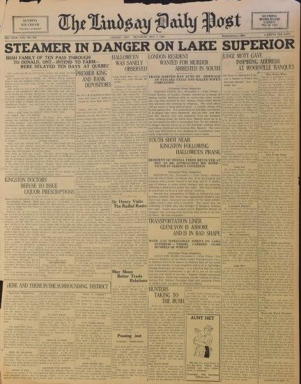 🗞️🏛️ Step back in time &amp; explore the Lindsay Post archives! 📰 Discover the rich history of Victoria County, Ontario through a fascinating collection of newspapers from Kawartha Lakes Museum &amp; Archives (<a href="/klmuseumarchive/">Kawartha Lakes Museum & Archives</a>), now online: klmuseumarchives.ca/lindsay-post #LocalHistory #Ontario
