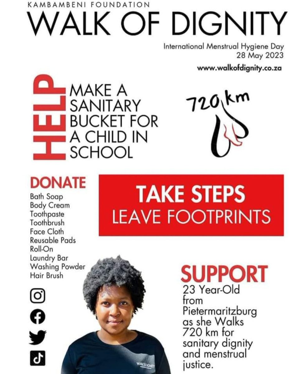 Amazing initiative 👏 #kambambenifoundation @walkofdignity