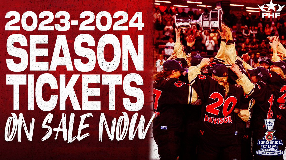 TheTorontoSix's tweet image. 🚨 🎟️  WE'VE GOT TICKET NEWS 🎟️ 🚨

2023-2024 Season Tickets are ON SALE NOW! 🎉🎉

For $150, you can secure access to all 12 regular season home games at Canlan Sports - York next season as we fight to defend our Isobel Cup Championship!

🔗: toronto.premierhockeyfederation.com/pre-season-tic…

#GotYourSix
