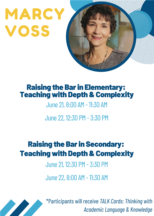 Irving ISD PL Design Team (@pldesignteam) on Twitter photo Hey <a href="/IrvingISD/">Irving ISD</a>! You won't want to miss upcoming learning on Teaching w/ Depth & Complexity facilitated by the amazing Marcy Voss. Check out the options listed & click➡️shorturl.at/xACEV to register! <a href="/GiftedAAIrving/">GT in Irving ISD</a> <a href="/iInstructIrving/">Irving ISD C&I</a> <a href="/KristinaFeldner/">Dr. Kristina Feldner</a> @MrU_IISD <a href="/RobinL_Bayer/">Robin Bayer</a> Hey <a href="/IrvingISD/">Irving ISD</a>! You won't want to miss upcoming learning on Teaching w/ Depth & Complexity facilitated by the amazing Marcy Voss. Check out the options listed & click➡️shorturl.at/xACEV to register! <a href="/GiftedAAIrving/">GT in Irving ISD</a> <a href="/iInstructIrving/">Irving ISD C&I</a> <a href="/KristinaFeldner/">Dr. Kristina Feldner</a> @MrU_IISD <a href="/RobinL_Bayer/">Robin Bayer</a>