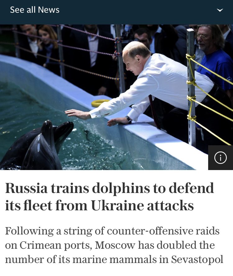 Putin now in full Dr. Evil mode