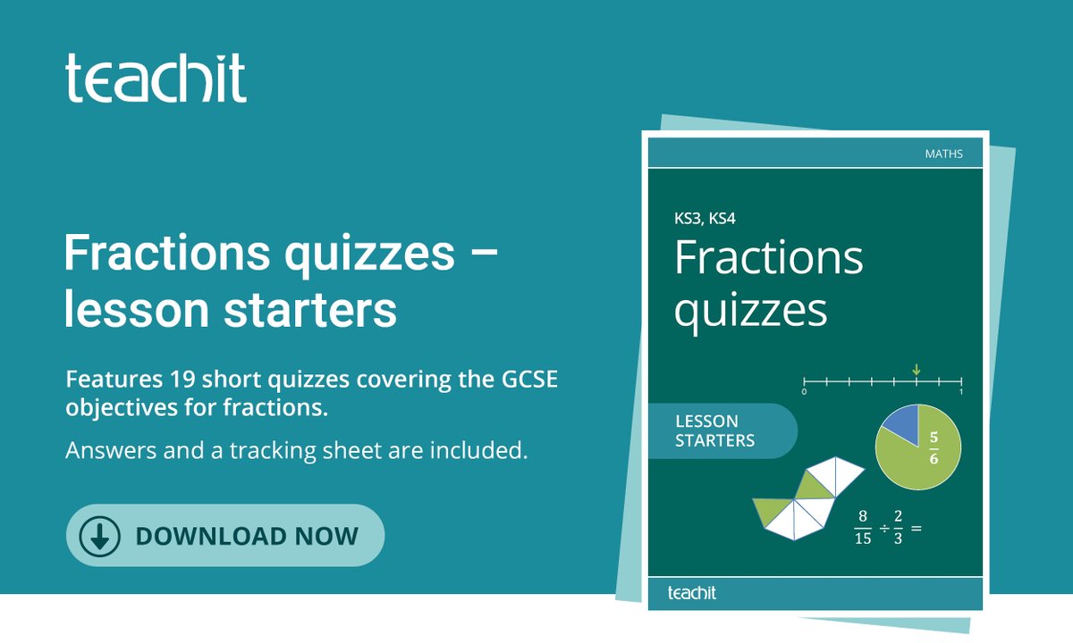 Teachit Maths tweet media