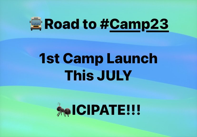 epsuwvp's tweet photo. 🚍ROAD TO CAMP ‘23🚍

Join us embark on a journey towards #Camp23.

First Camp Lauch 🔜
Second Camp Launch 🔄
Third Camp Launch 🔄

#EPSUWestVee
#Dec4Camp
#Camp23
#BringBackTheLove https://t.co/K8HOJFua8Z