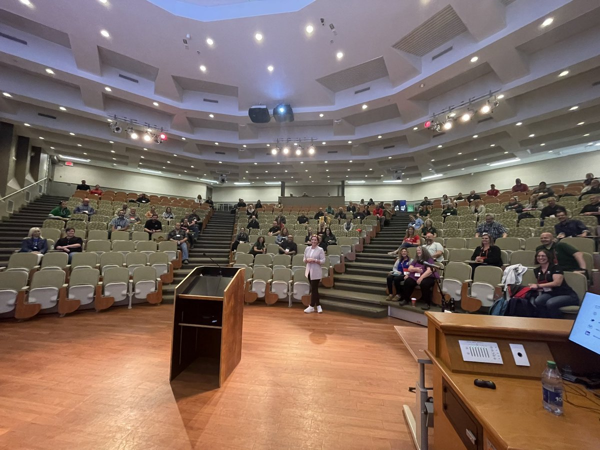 We enjoyed listening to @dr_robynehd at #cedp2023p3. Her words have left us feeling inspired and confident that we can “do hard things”. Thanks, Dr. Robyne!