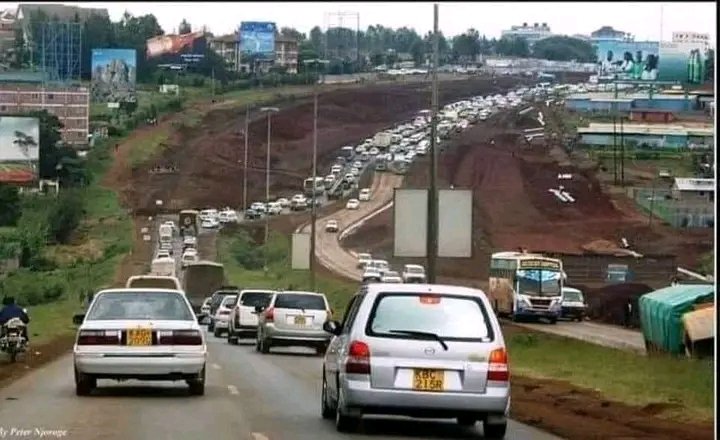Thika road pale mountain mall 16 years ago