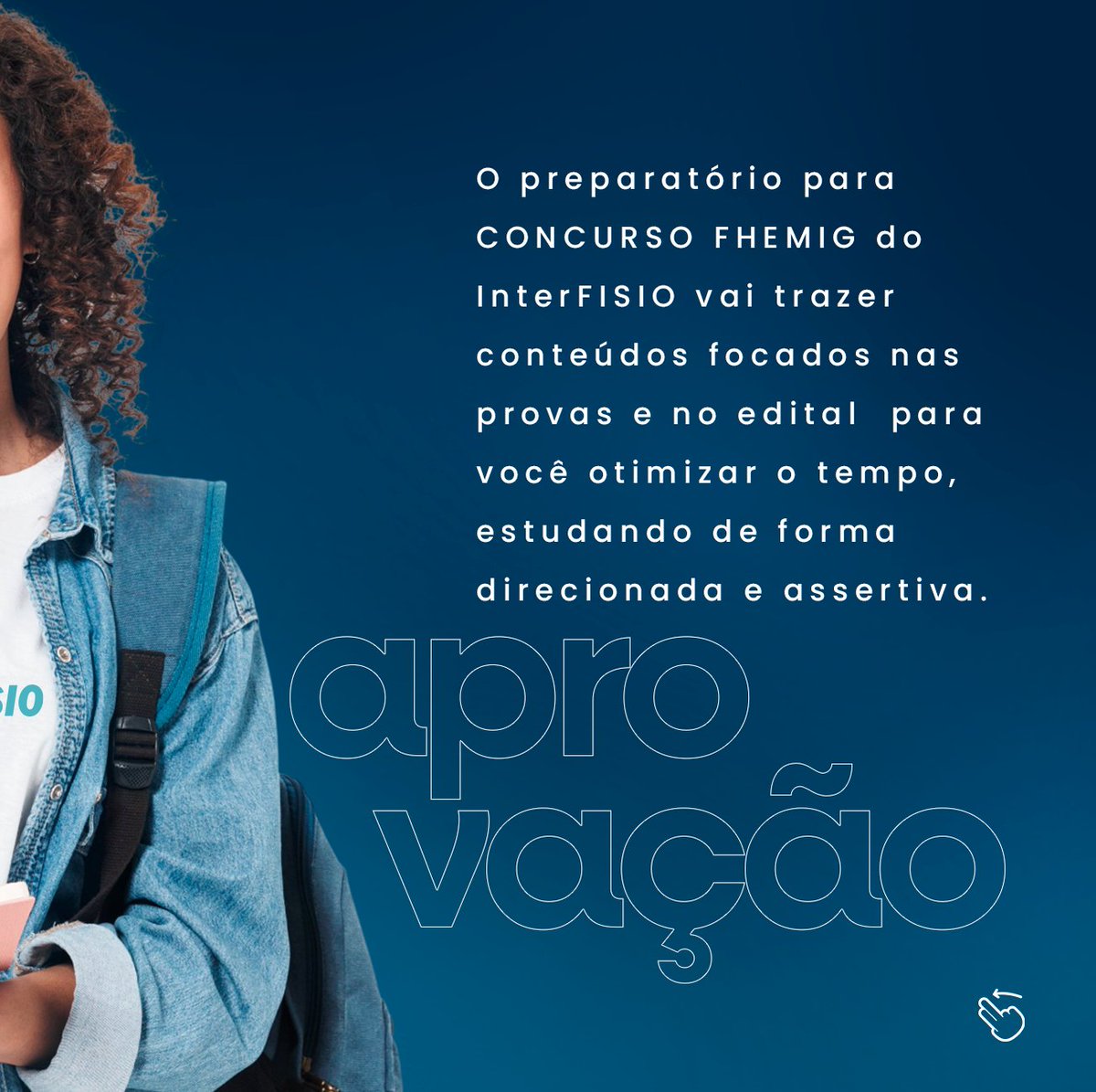 siteinterfisio's tweet image. O preparatório para CONCURSO FHEMIG do InterFISIO vai trazer conteúdos focados nas provas e no edital para você otimizar o tempo.

Corre e garanta sua vaga.

📞 (21) 98272-7389 (whatsapp)
🌐 bit.ly/fhemig

#preparatório #fhemig #interfisio