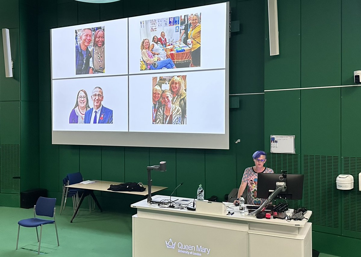 Matthew_Hodson's tweet photo. A huge honour to attend the inaugural of academic, clinician and activist @profchloeorkin.
Her research and advocacy on #HIV injectable treatment, #UequalsU, mpox and COVID  breaks new ground - tackling inequality and health inequities at the heart of it all.
I am in awe.
🏳️‍🌈💜👏 https://t.co/yzKWpNnRiW