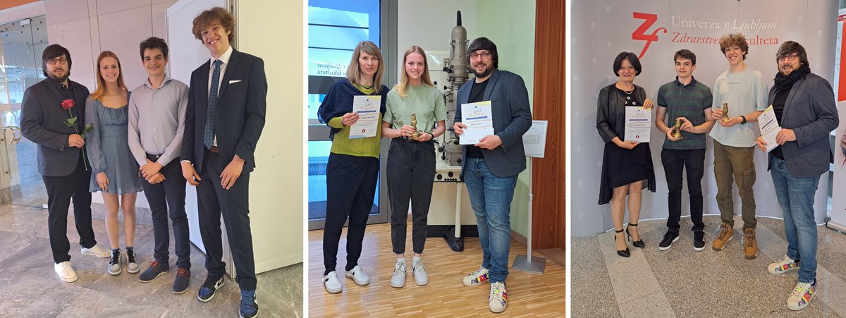 My young researchers received gold prizes and golden trophies at the national level. A special award and promotion of achievements took place in June under the honorary patronage of the President of the Republic of Slovenia <a href="/nmusar/">Nataša Pirc Musar</a>. ijs.si/ijsw/IJS #talenti2023 #research
