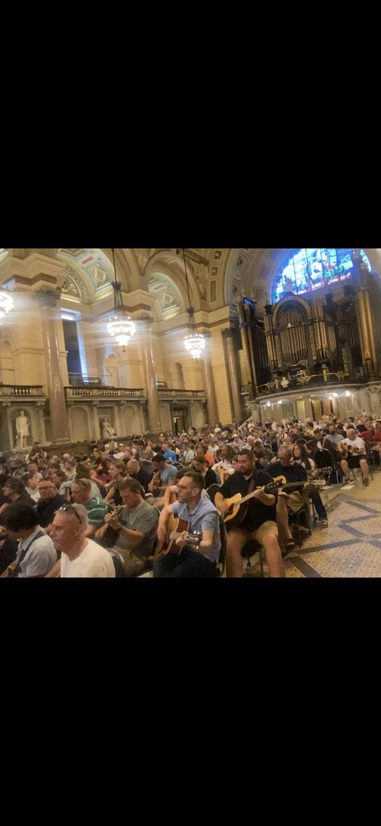 What an amazing experience Sonny has had playing with 600 other guitarists at St George’s Hall. Thank you so much <a href="/timotierney/">Timo Tierney</a> <a href="/TheFlorrie/">The Florrie</a> <a href="/T_Caveney/">Tony</a>