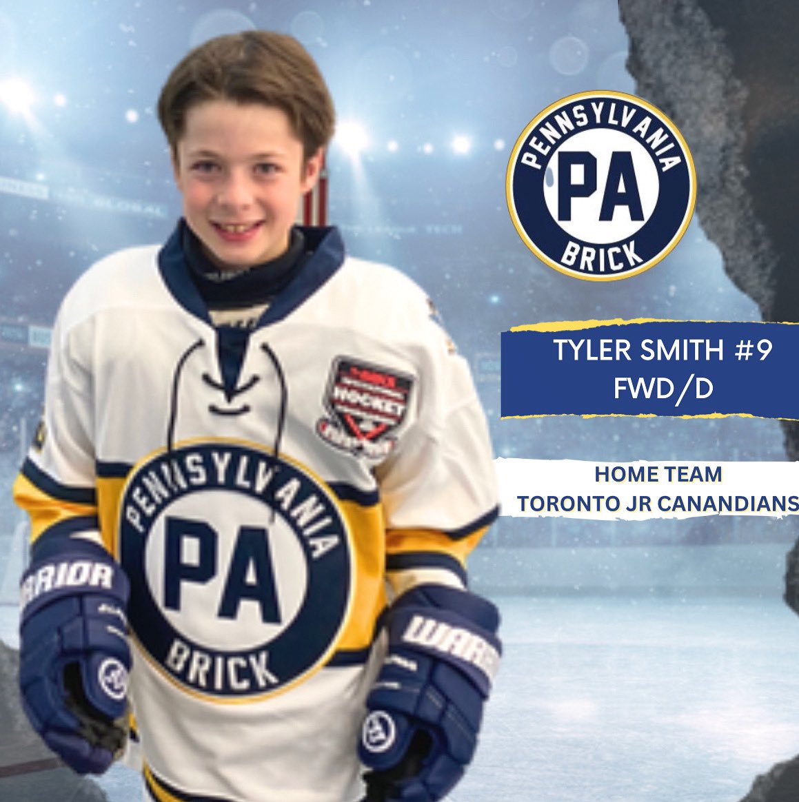 teampennbrick's tweet photo. Introducing the PA Brick Team @brickhockey #pabrick #teampa https://t.co/luQL4osKc2