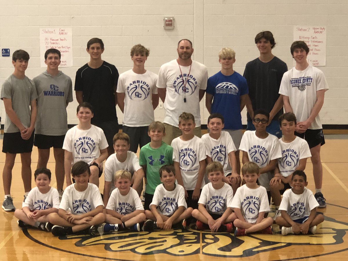 Kid camp 2023 was a success. We look forward to seeing these players become future Warriors. #weareone <a href="/OCHS_Athletics/">OC Warrior Athletics</a>