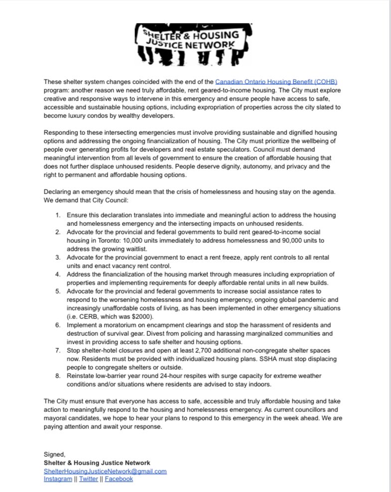 Shelter and Housing Justice Network on Twitter "City Council is mtg